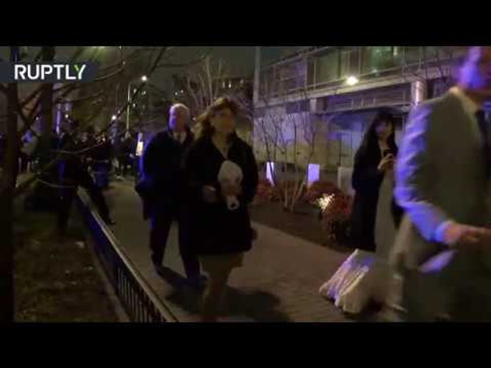 'Deplorables!': Trump inauguration attendees heckled by protesters