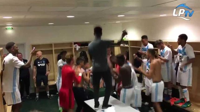 La joie délirante des minots de l'OM en Gambardella !