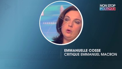 Emmanuel Macron taclé par Emmanuelle Cosse