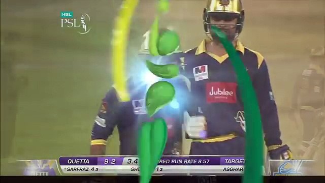 PSL 2017 Final Match_ Quetta Gladiators vs. Peshawar Zalmi - Sarfaraz Ahmed Batting