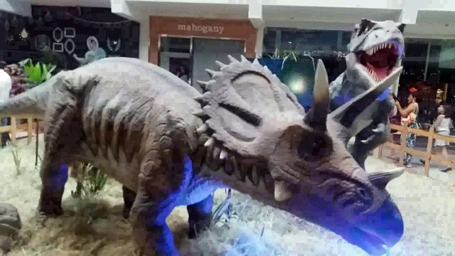 EXPOSIÇÃO DE DINOSSAURO NO SHOPPING EM CAMPINA GRANDE - PB