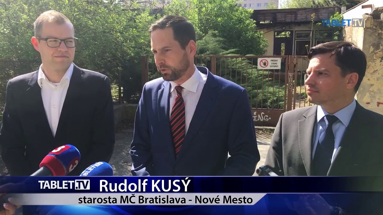 ZÁZNAM: Brífing Starostu mestskej časti Bratislava - Nové Mesto Rudolfa Kusého