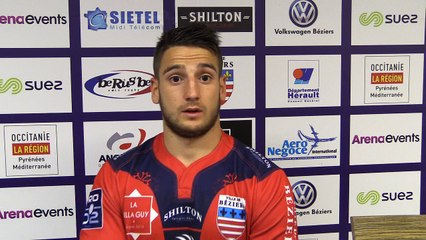 J27 PRO D2 - Après match ASBH - Montauban : réaction de Lucas Daminiani