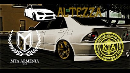 DG Drifter ALTEZZA (Video by HKE) GTA MTA ARMENIA _ KTA KAVKAZ