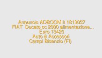 FIAT  Ducato cc 2000 alimentazione...