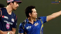 IPL 10: Sachin Tendulkar teaches road safety lesson to young fans on road | Oneindia News