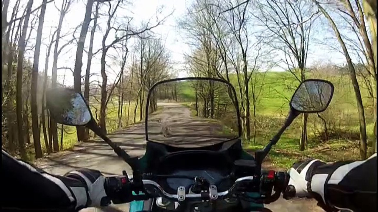 Yamaha xj 600 s Diversion kurze tour zu Bevertalsperre