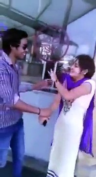 Senior Boys Raging Junior Girl For Kiss || Desi Girl Kiss|| Desi Girl Ragging