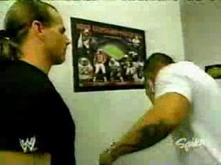 HBK slaps Orton LOL