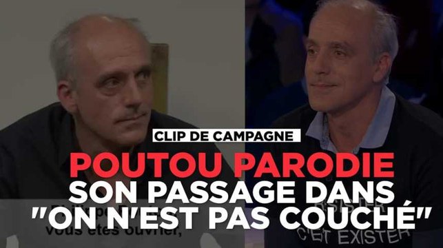 Poutou parodie On n'est pas couché pour son clip de campagne
