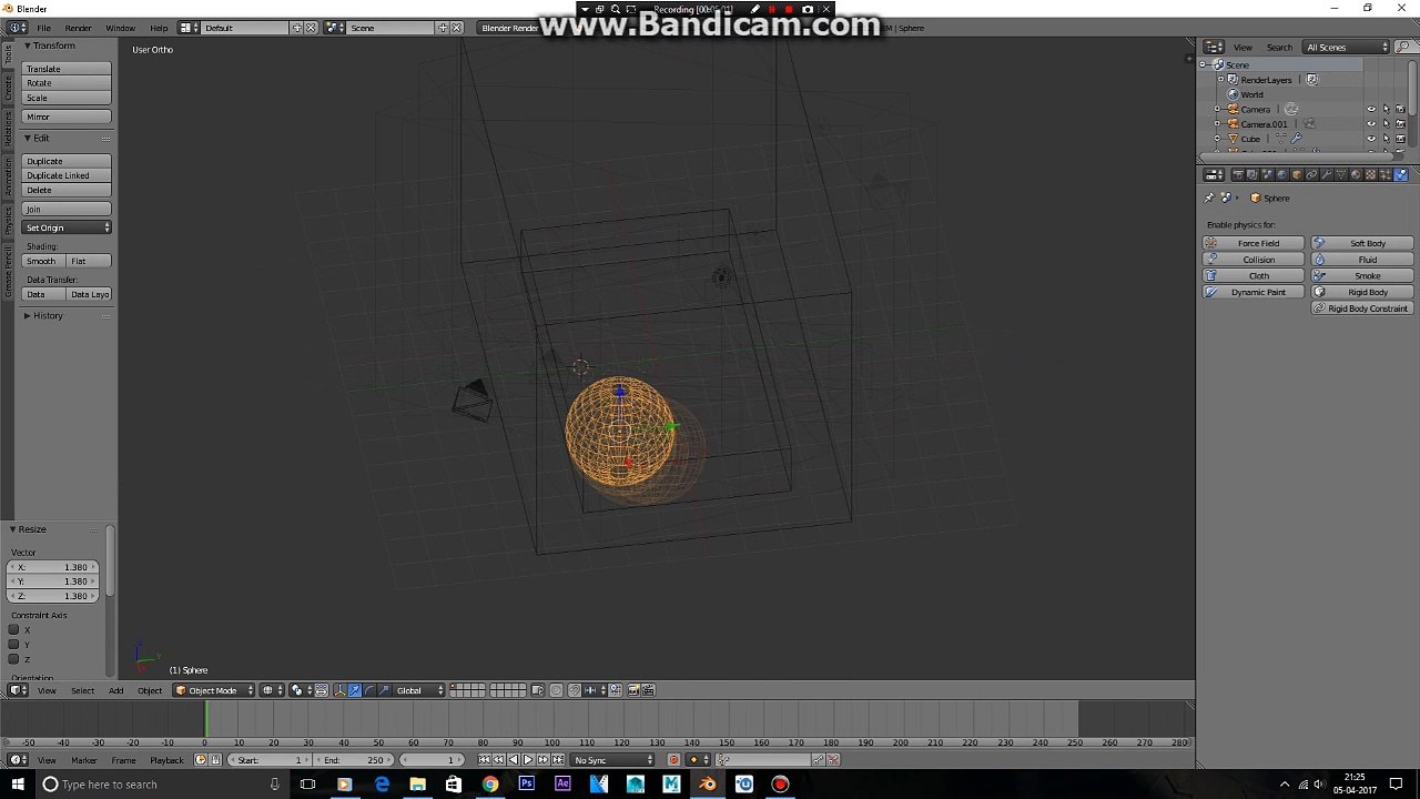 A Fluid Simulation in Blender (Speed-Art kinda Video)