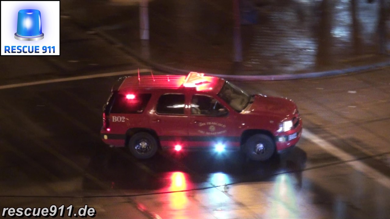 [San Francisco] Truck 3 + Battalion 2 SFFD