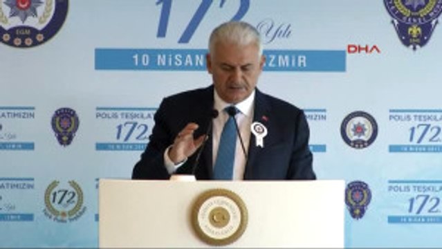 Izmir - Başbakan Yıldırım, Konak Polis Evi'nde Polislerle Buluştu 2