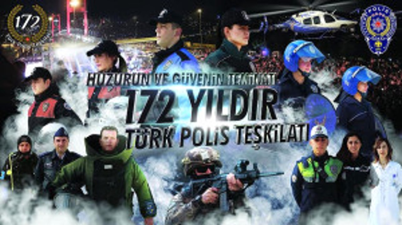 Türk Polis Teşkilatı 172 Yaşında