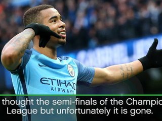 Gabriel Jesus can't train in wet Manchester