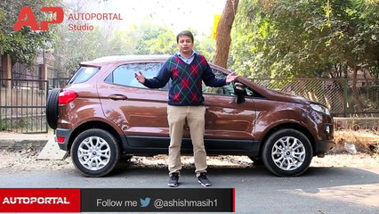 2017 Ford Ecosport Test Drive Review - Autoportal