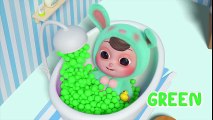 3d cartoons for children - Learning Colors Video For Kids - Funny children educational video