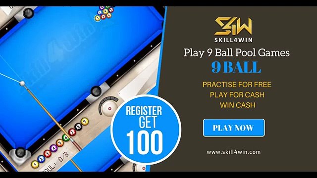 9 Ball-Play snooker, billiards pool games earn money online