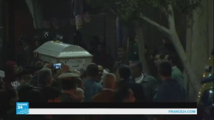 أهالي طنطا يشيعون أبنائهم من ضحايا التفجير