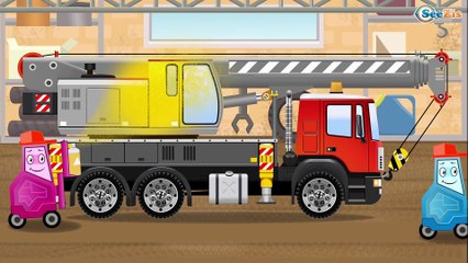 Красный Трактор Мультфильм про Весёлые МАШИНКИ Развивающие видео для детей