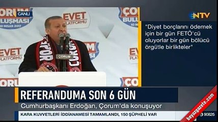 Cumhurbaşkanı Erdoğan: Bekledim denize dökerler diye ama gelen giden olmadı
