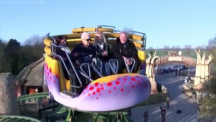 This Man Became The World’s Oldest Person To Ride A Rollercoaster
