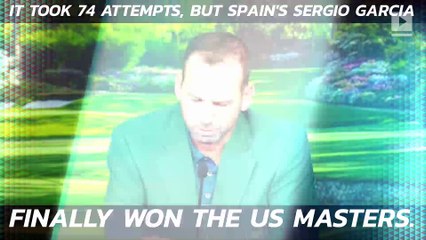 US Masters 2017: Sergio Garcia wins after playoff