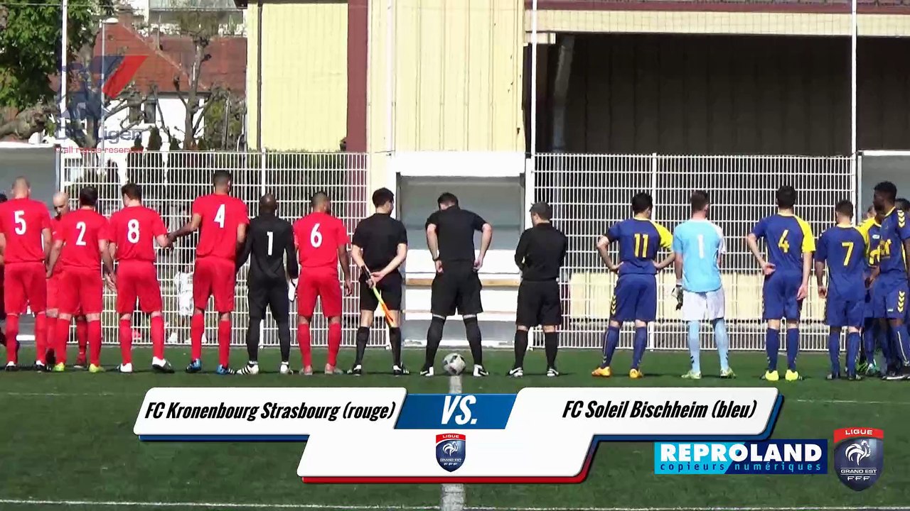 DH : FC Kronenbourg Strasbourg - FC Soleil Bischheim, le résumé