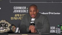 Daniel Cormier surprised by Johnson's gameplan at UFC 210, 'I don't feel like he should walk away'