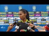 Seleção Brasileira Feminina: Coletiva com Bruna Benites - 08/04/2017