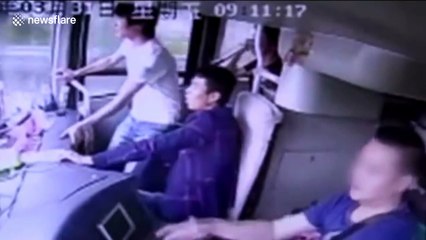 Coach flips on motorway injuring at least eleven