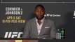 Anthony Johnson discusses his retirement with media following UFC 210