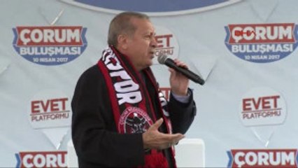Çorum - Cumhurbaşkanı Erdoğan, Çorum Buluşmasında Konuştu 6