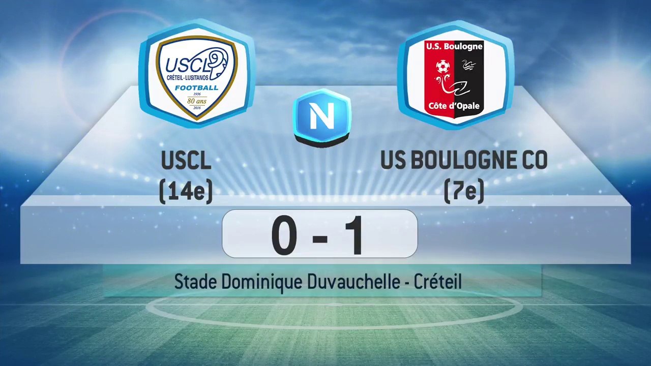 USCL 0 - 1 Boulogne-sur-Mer (J28 S16/17)