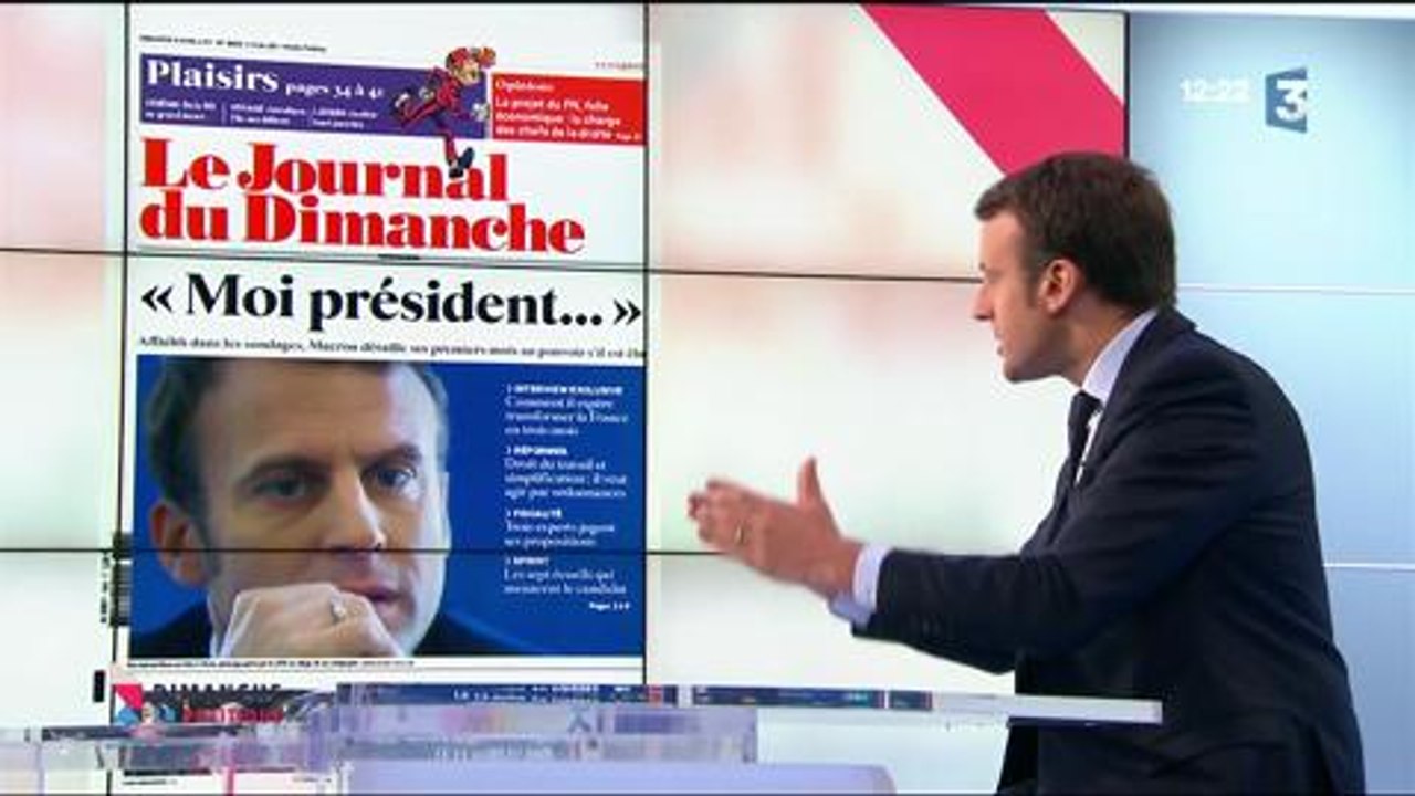 Dimanche en politique : Emmanuel Macron rebaptise François Fillon "François Balkany"