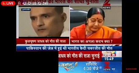 Indian Channel’s Are Cursing Pakistan Army For Giving Punishment To Kalbhushan