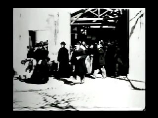 Exiting the Factory (1895) - 1st Projected Film - LOUIS LUMIERE - La Sortie des Usines a Lyon http://BestDramaTv.Net