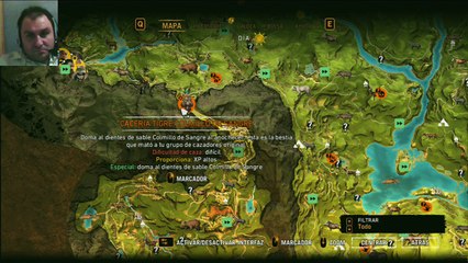 Farcry Primal, Gameplay Historia 20, Persiguiendo a Dientes de Sable para domarlo