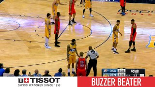 ALL NBA -Tissot Buzzer Beater- Westbrook Historic End to Historic Night - April 9, 2017