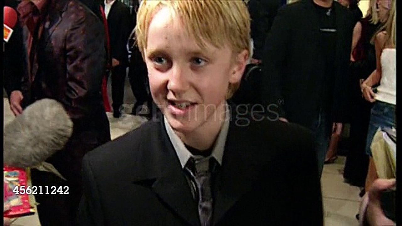 Tom Felton at the Premiere of Harry Potter and the Philosopher's Stone - 04/11/2001
