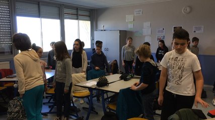 Du yoga en cours de maths...