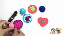 PLAY DOH RAIN E! - CREAT Lollipop Rainbow playdoh toys with Peppa Pig