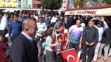 Antalya Çavuşoğlu'dan, Tillerson'a Suriye Telefonu