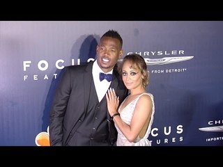 Marlon Wayans and Angelica Zachary 2017 NBCUniversal Golden Globes After Party