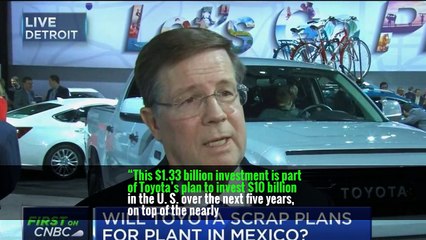 Toyota to Invest $1.3 Billion in Kentucky Plant -