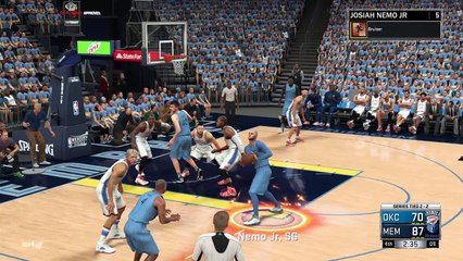 NBA 2K17 western conference Finals Game 5
