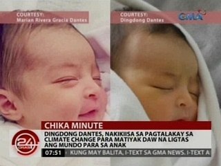 24Oras: Dingdong Dantes, nakikiisa sa pagtalakay sa climate change