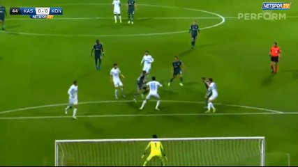 Riad Bajic Goal HD - Kasimpasa 0-1 Konyaspor  TURKEY Super Lig 10.04.2017