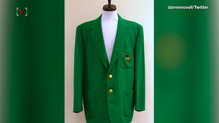 Authentic Masters Green Jacket That Was Found at a Thrift Store Sells For $140,000