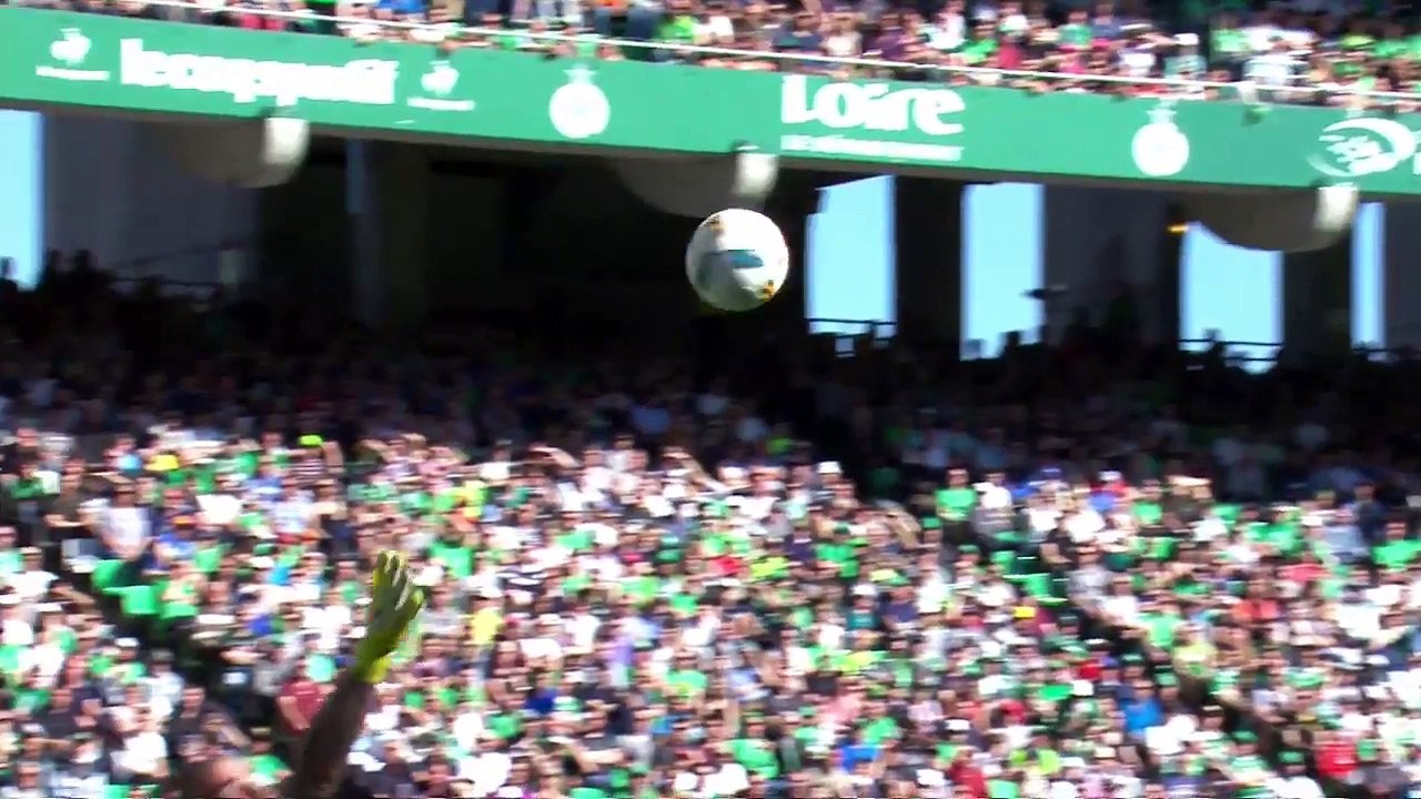 9-4-2017 Saint Etienne - Nantes 1-1 Highlights